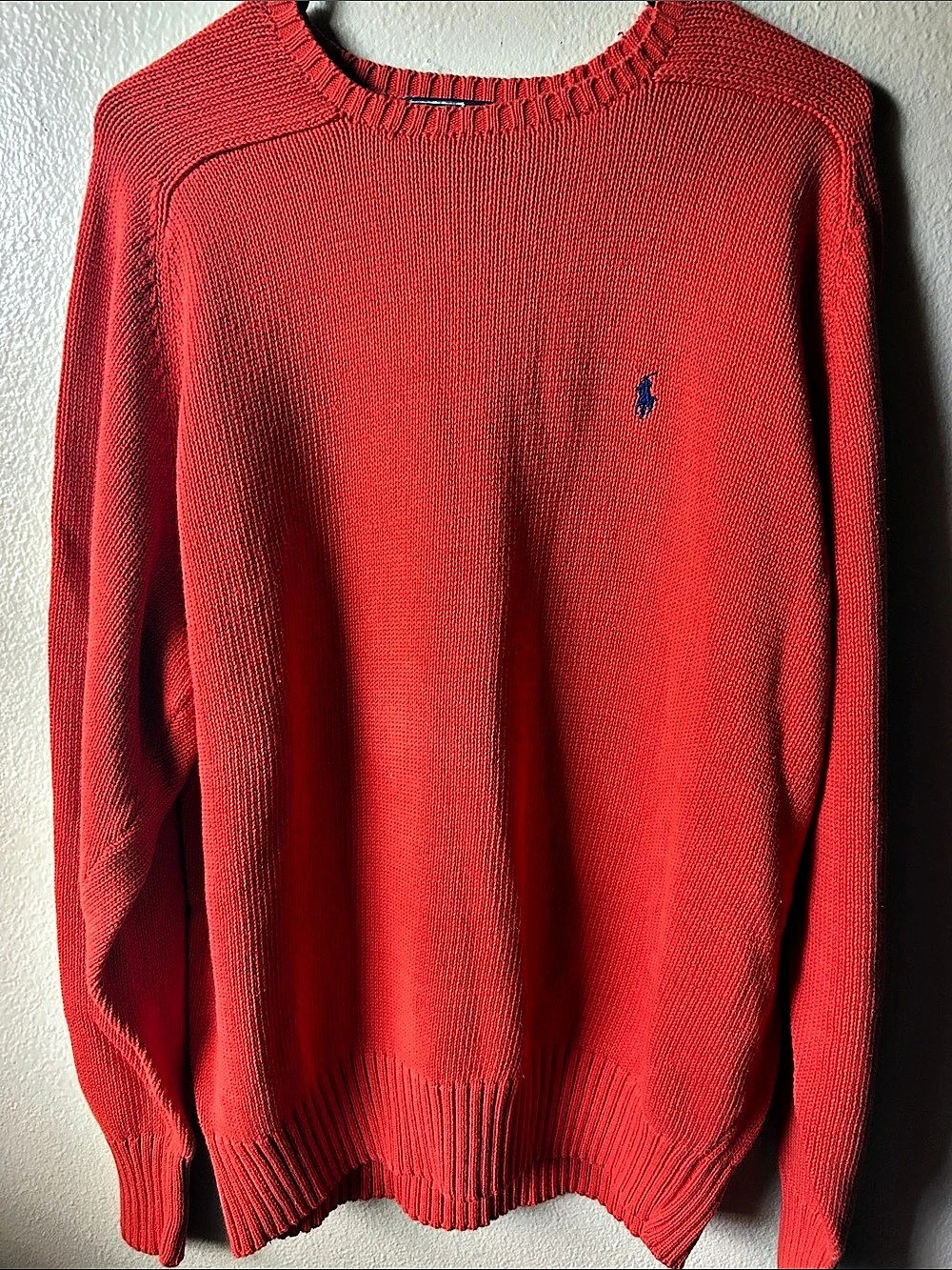 Polo Ralph Lauren Red Crewneck Sweater
